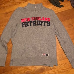 New England Patriots zip up sweatshirt